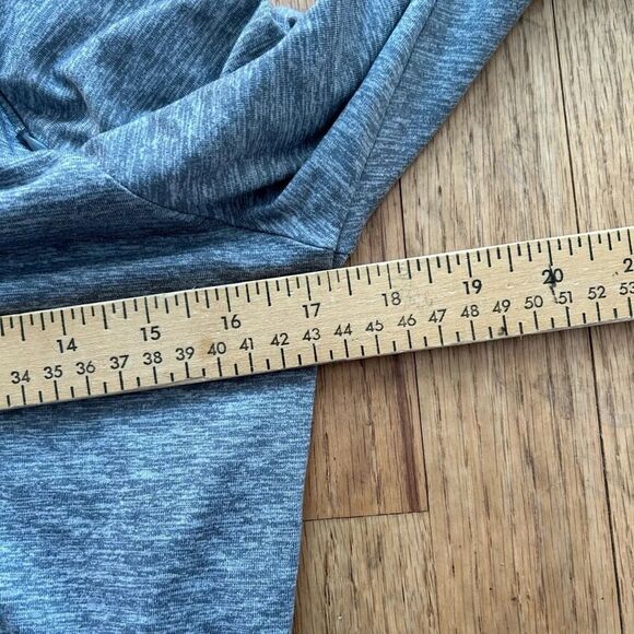 Nike Women's Dri-fit Element Cowl Neck Long Sleeve Running Hoodie Gray Small - Picture 7 of 7